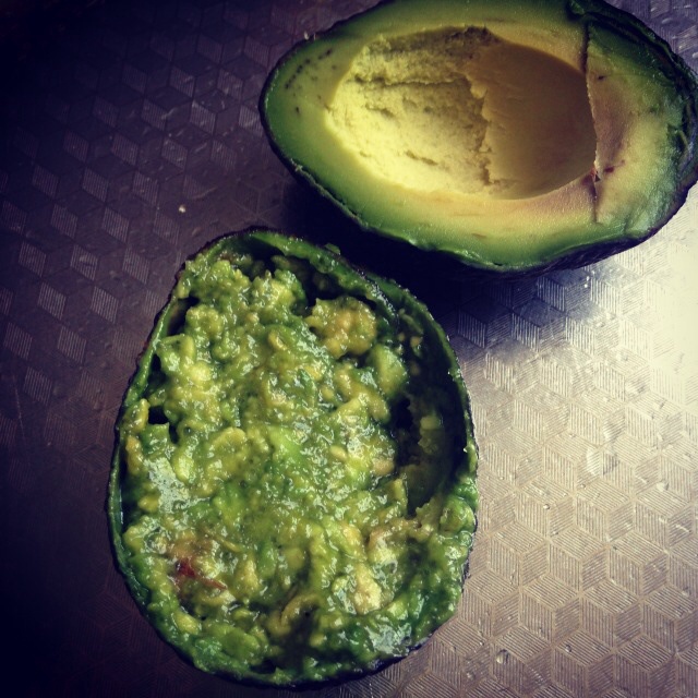 白糖拌牛油果（牛油果冰淇淋）