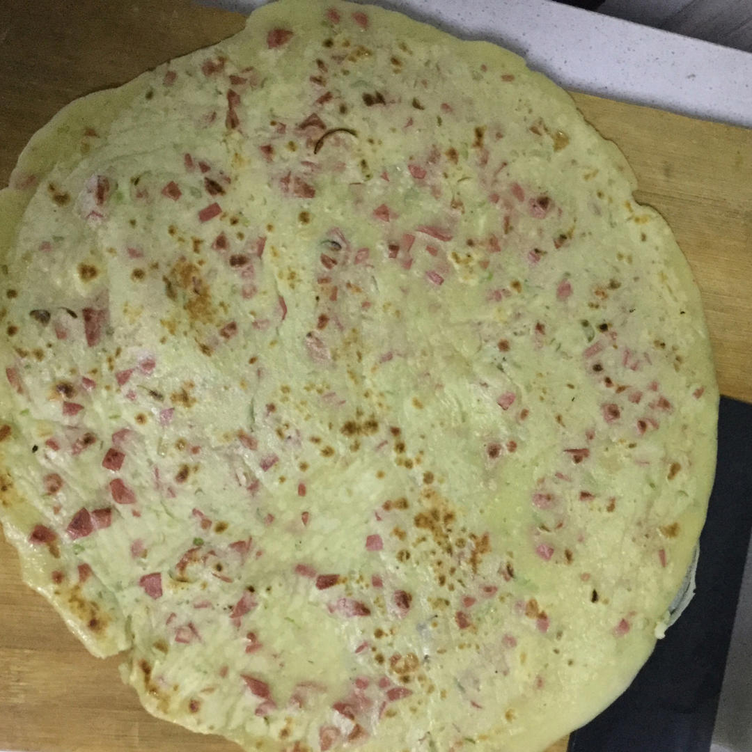 韭菜鸡蛋摊饼
