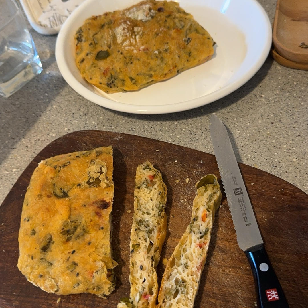 【ciabatta】家庭版恰巴塔，软乎乎的拖鞋面包