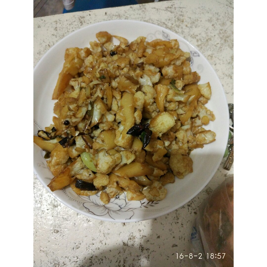 炒花菜