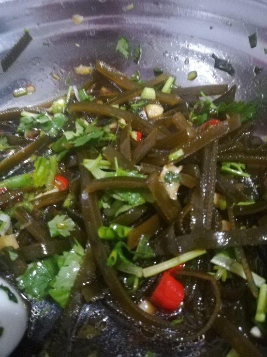 爽口凉菜——酸辣海带丝