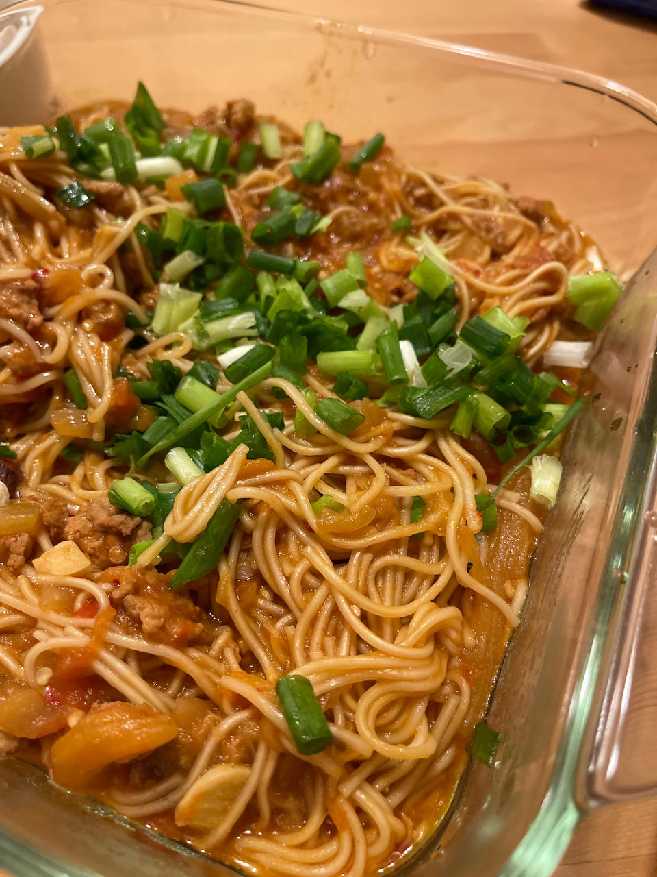 香到朋友决定住我家不走了的茄子焖面