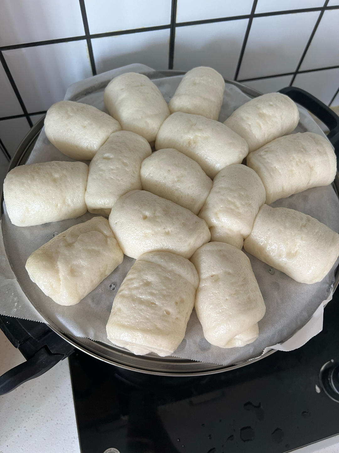 超简单的豆沙花卷