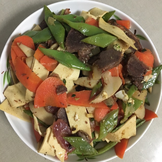 杏鲍菇胡萝卜肉片