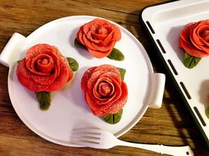 桃山皮玫瑰花月饼的做法 步骤15