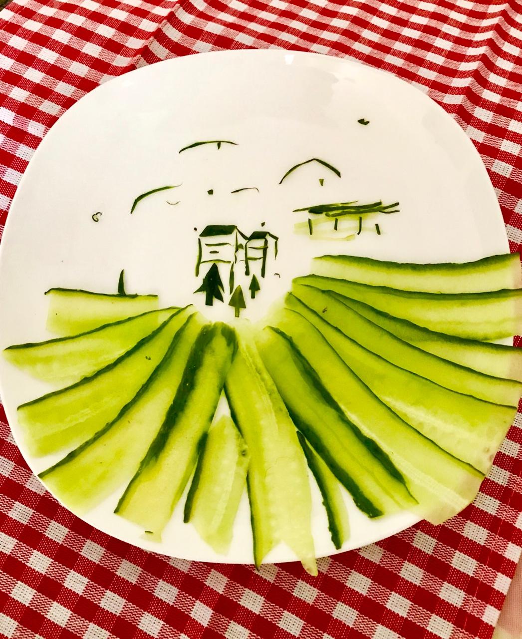 青瓜小清新摆盘