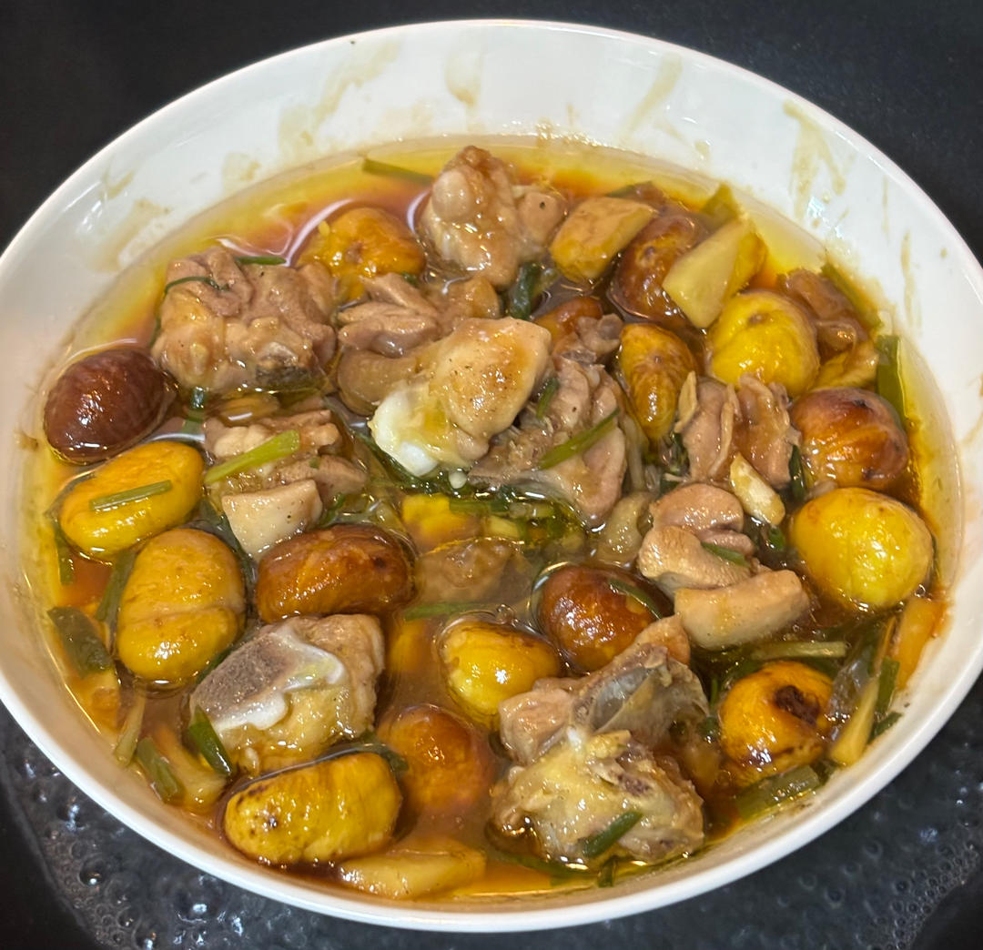 板栗＋鸡腿