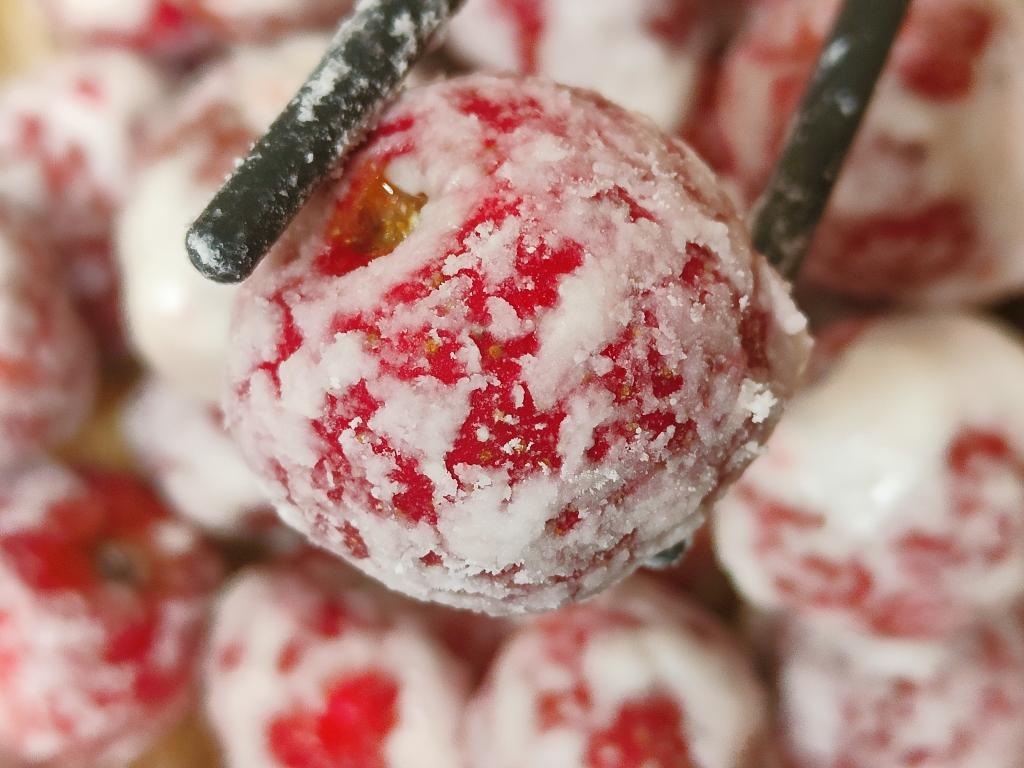 酸甜可口的雪花山楂的做法