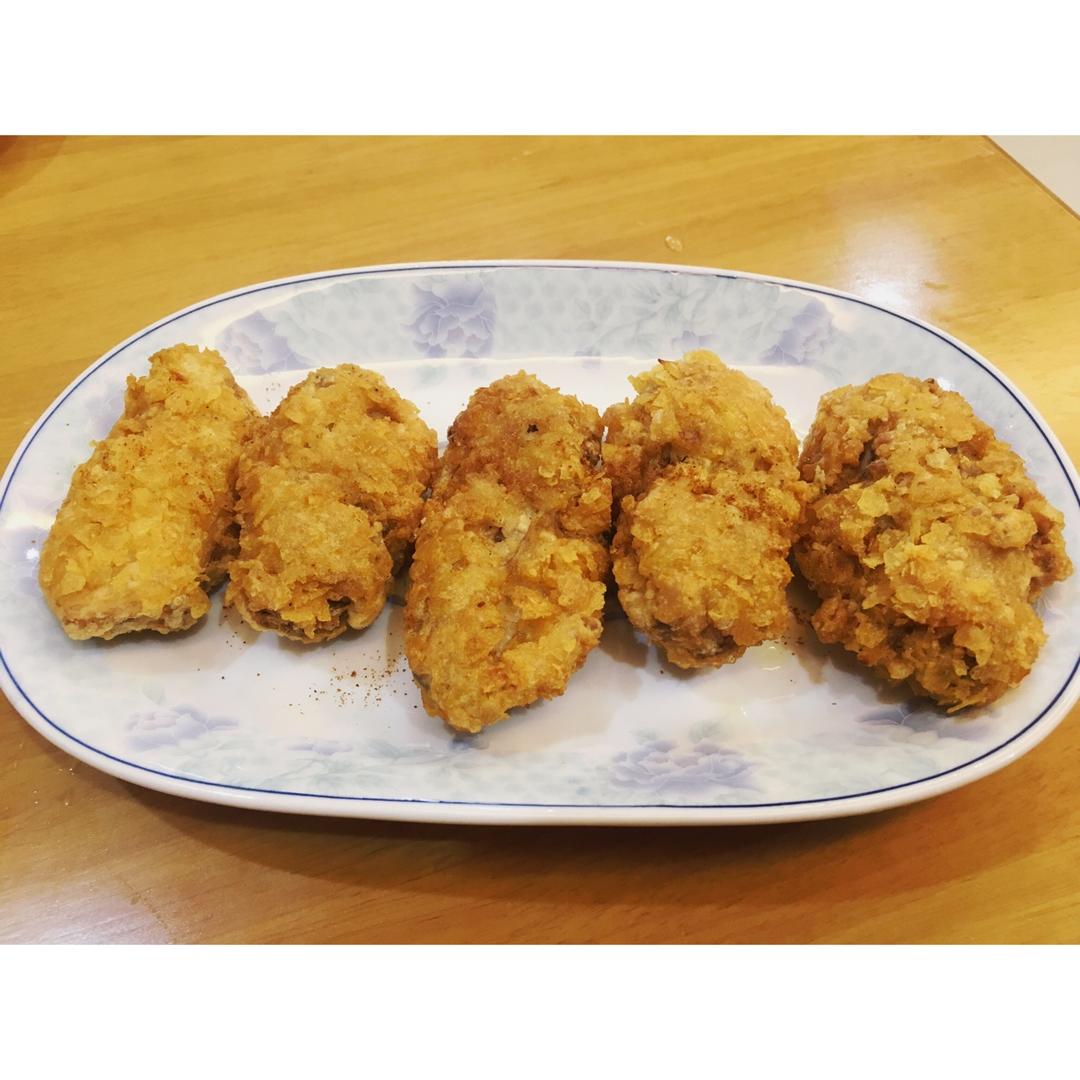 【薯片鸡翅】