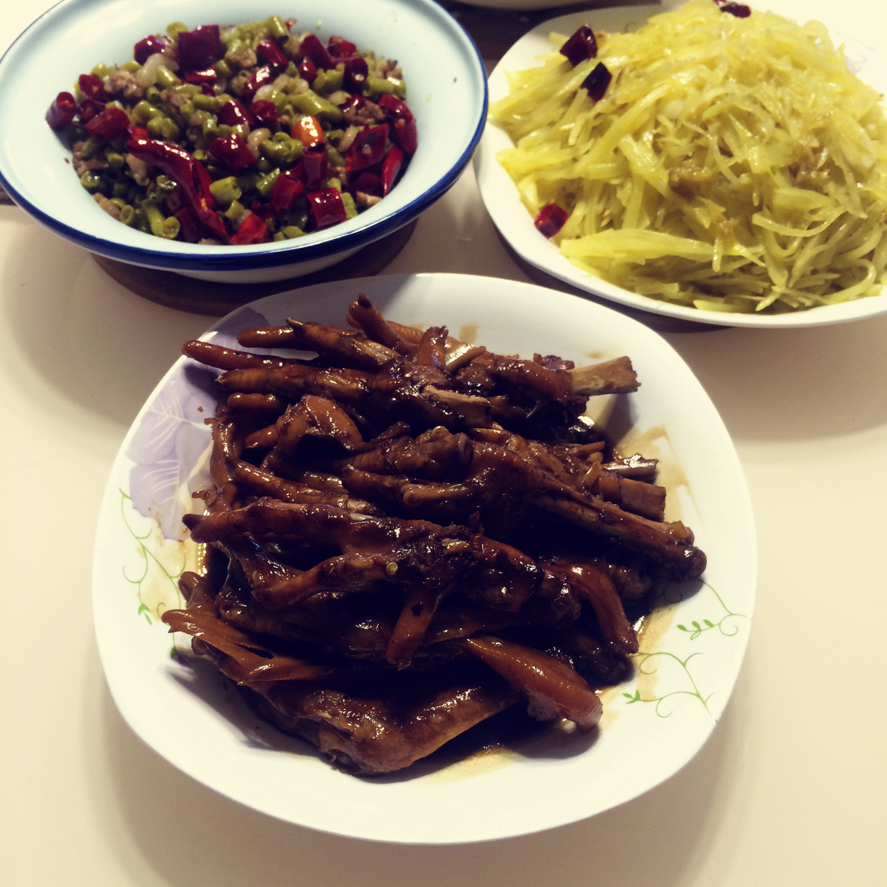 香辣卤鸡爪