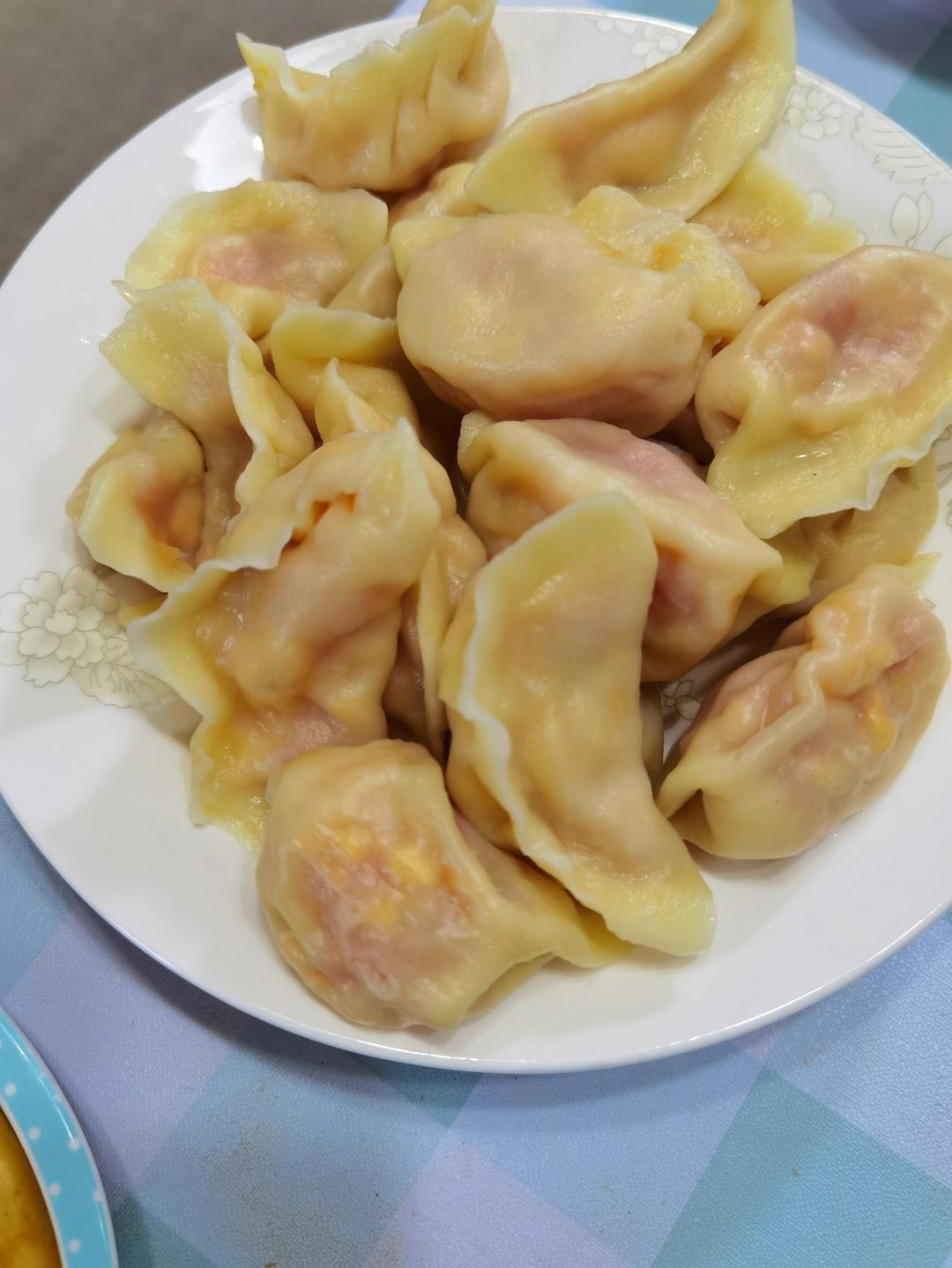 西红柿鸡蛋馅饺子 基本不出水配方