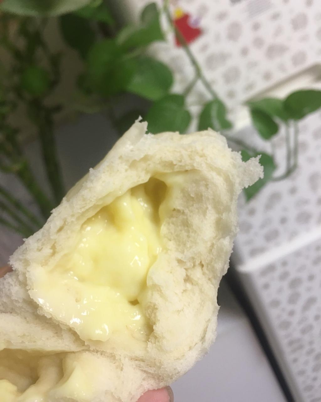 自制无油奶黄包