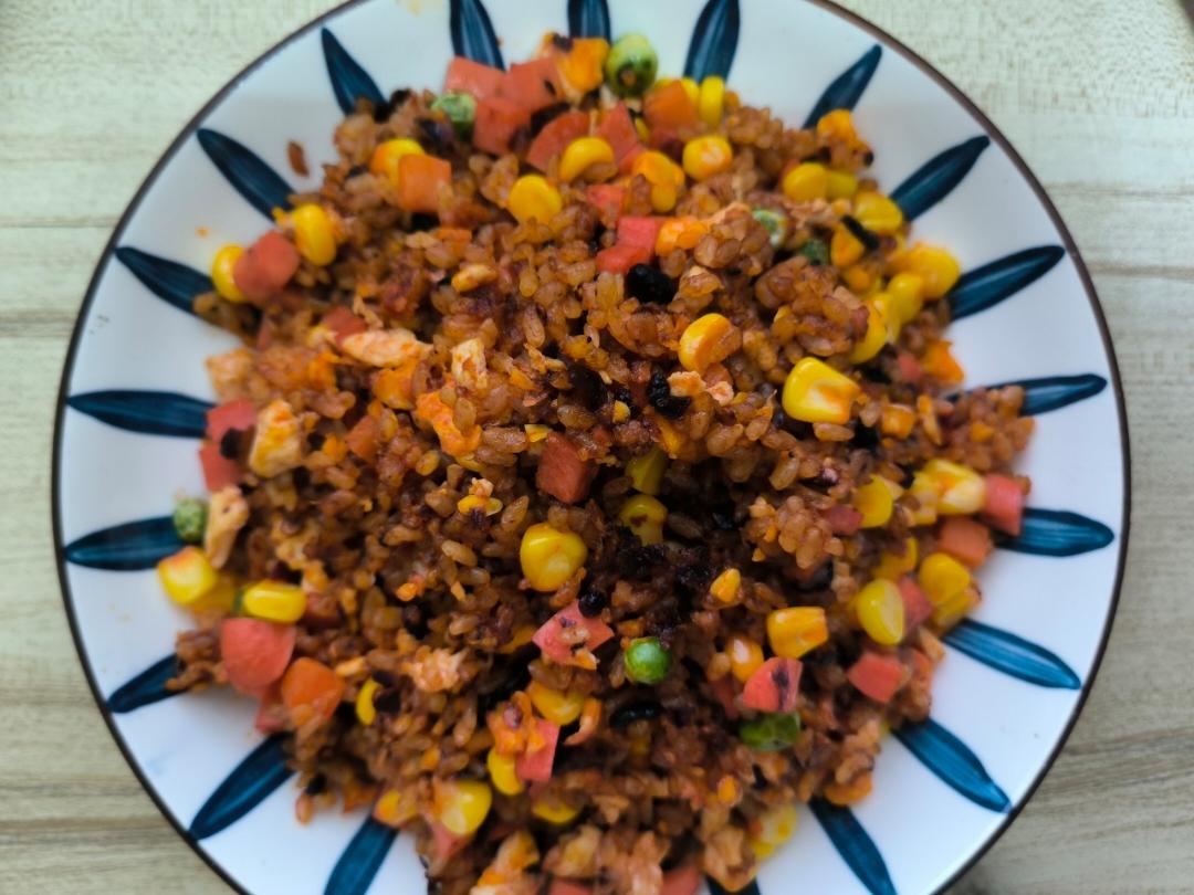 老干妈什锦炒饭