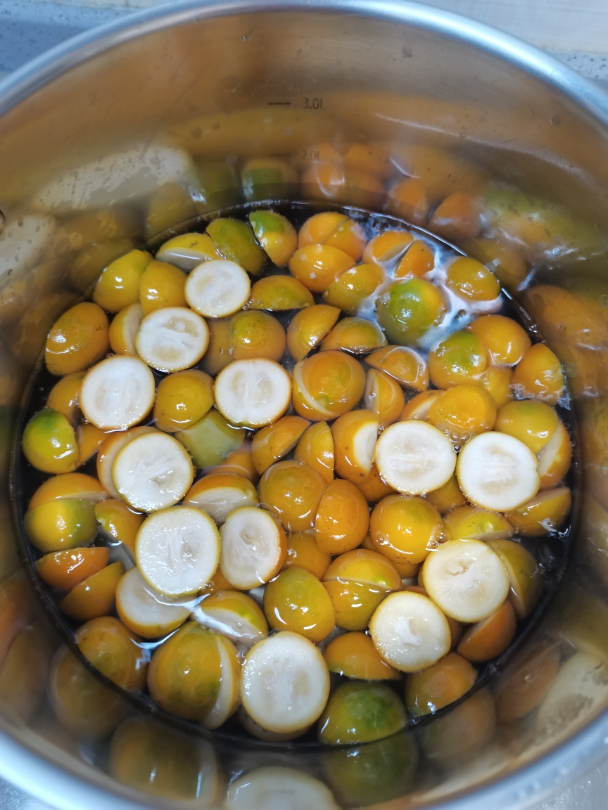 金桔柚子蜜的做法