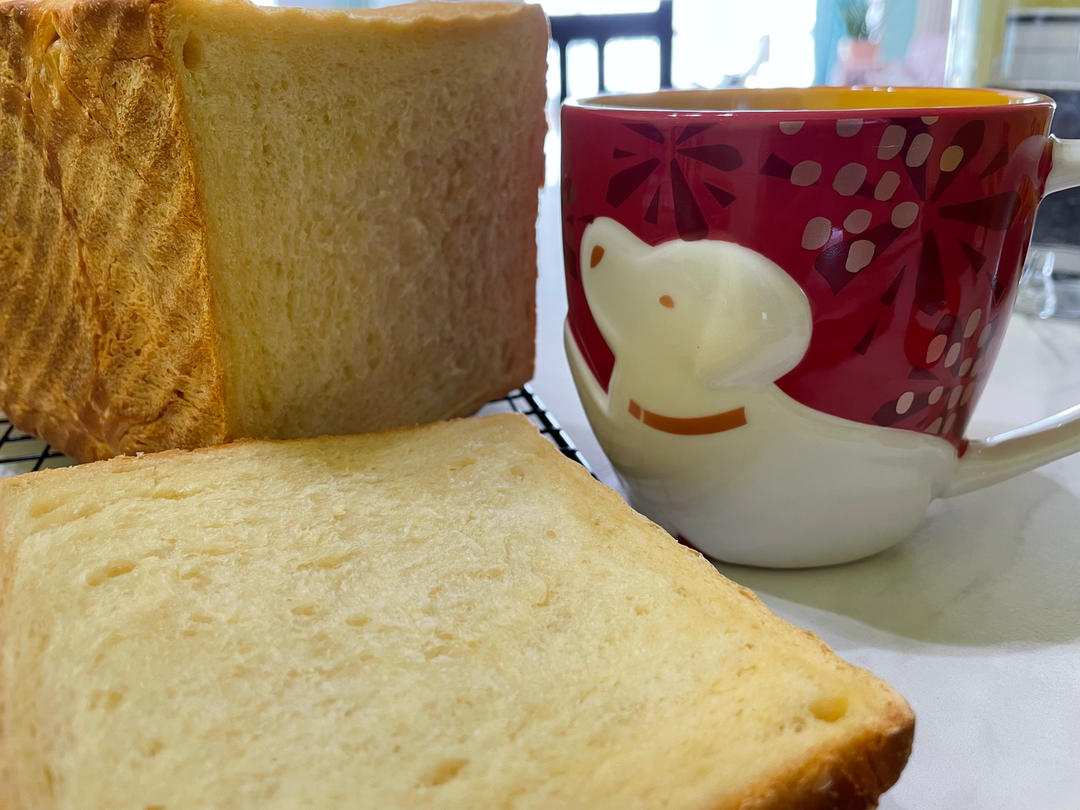 棉花牛奶吐司【超软、爆发力超好】
