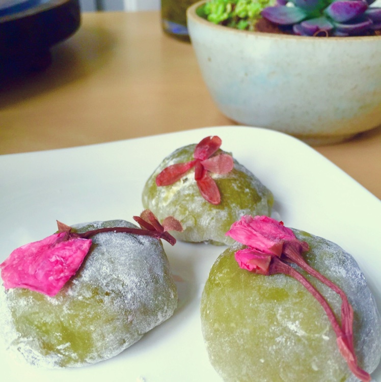 樱花抹茶团子