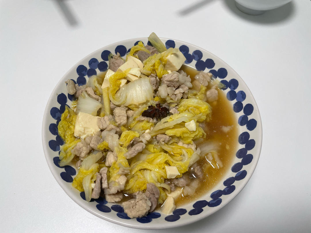 冬季最爱的家常菜！大白菜炖大豆腐或干豆腐