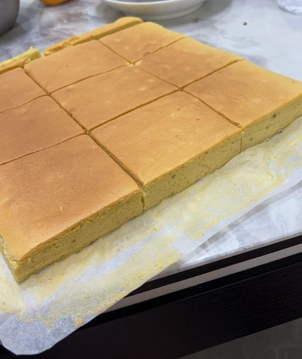 香蕉戚风蛋糕