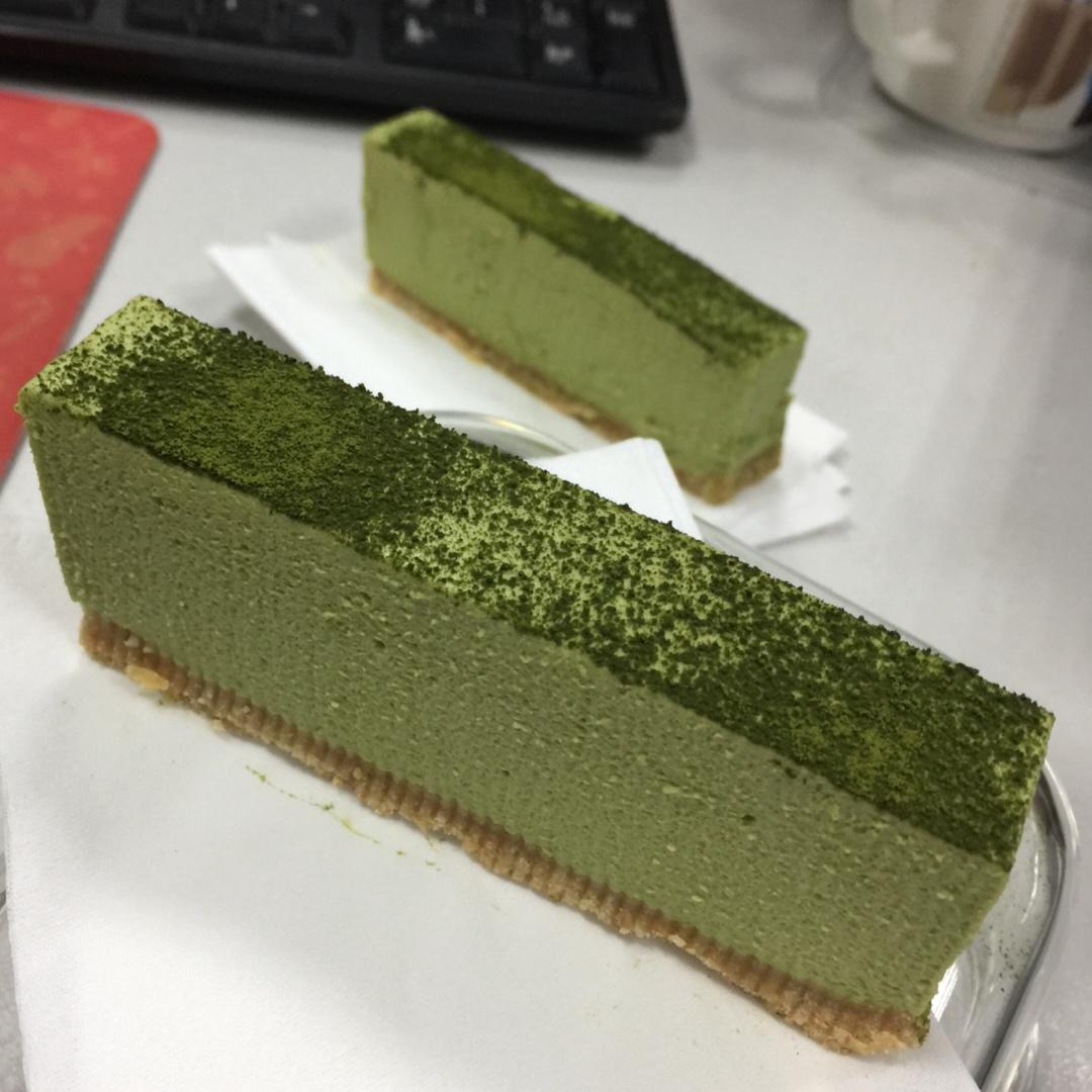 抹茶冻芝士蛋糕