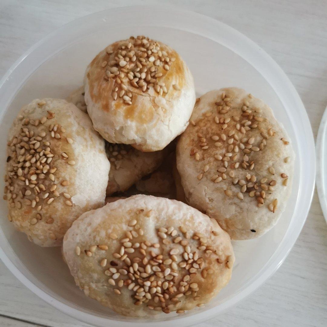 芝麻椒盐牛舌饼（北京小吃）