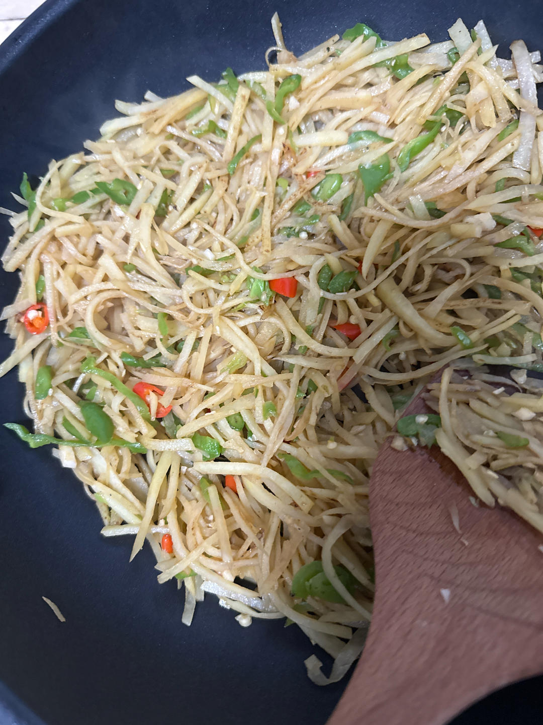 青椒土豆丝