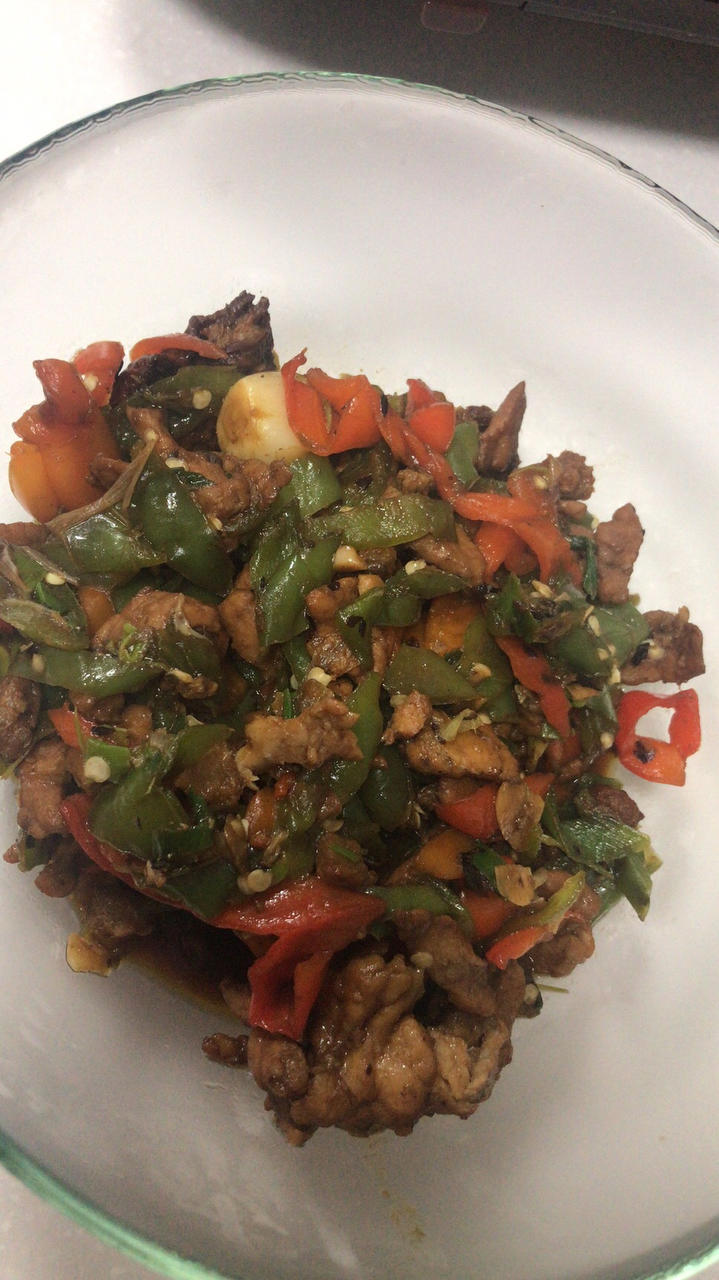 雨清出品小美版辣椒炒肉
