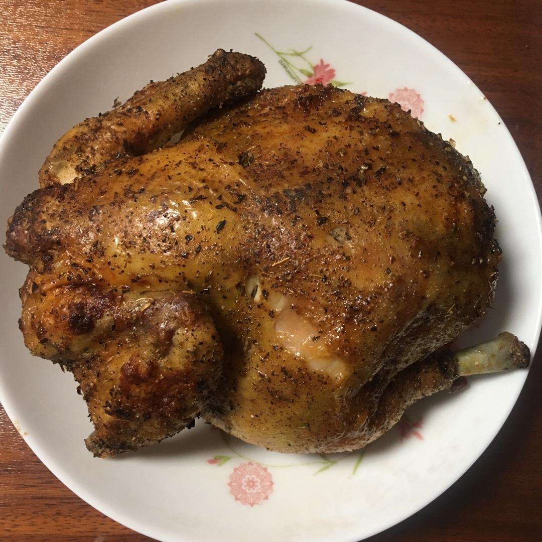 脆皮烤鸡