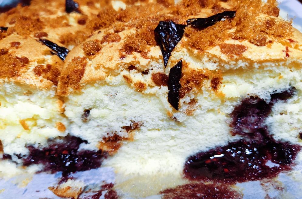 肉松夹心-古早蛋糕