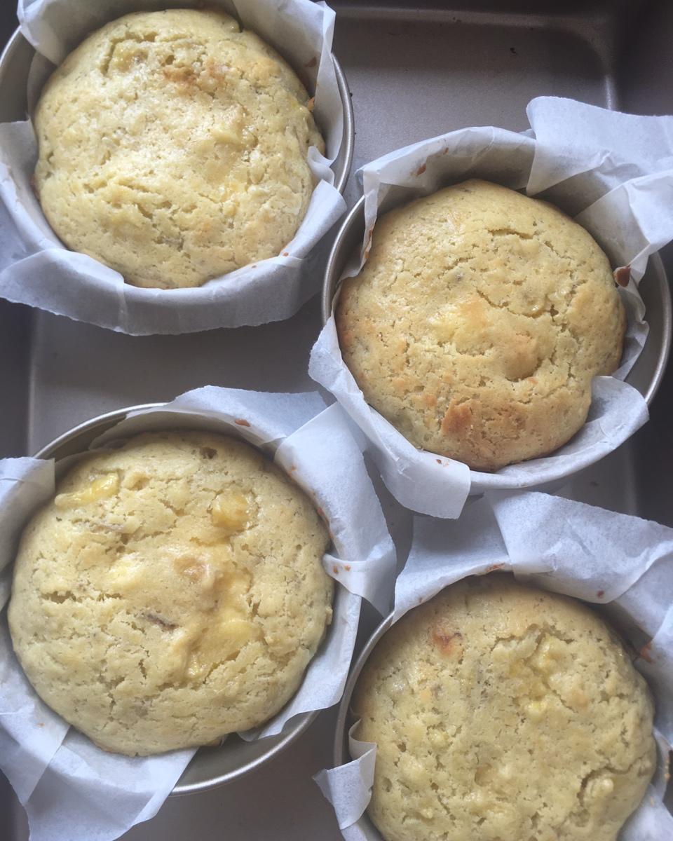 香蕉芝士玛芬蛋糕 Banana & Cream cheese Muffin