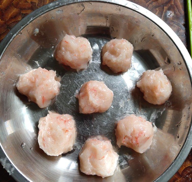 不加粉的Q弹虾滑