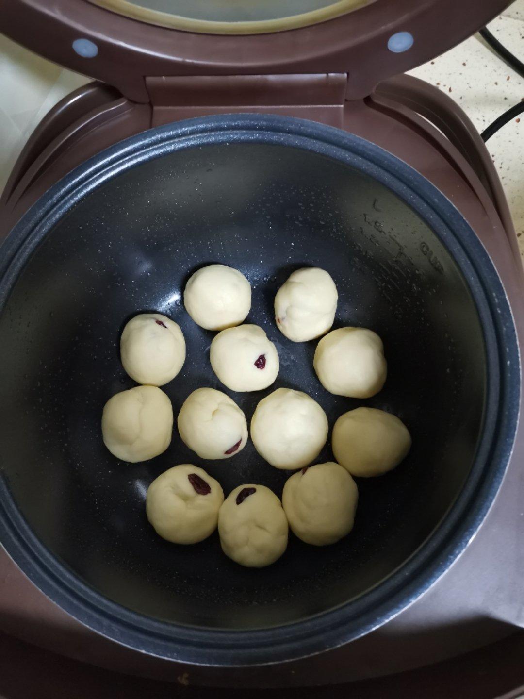 用电饭锅一次发酵做出好吃的面包（无需揉出膜）
