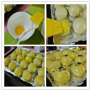紫薯蛋黄酥的做法 步骤9