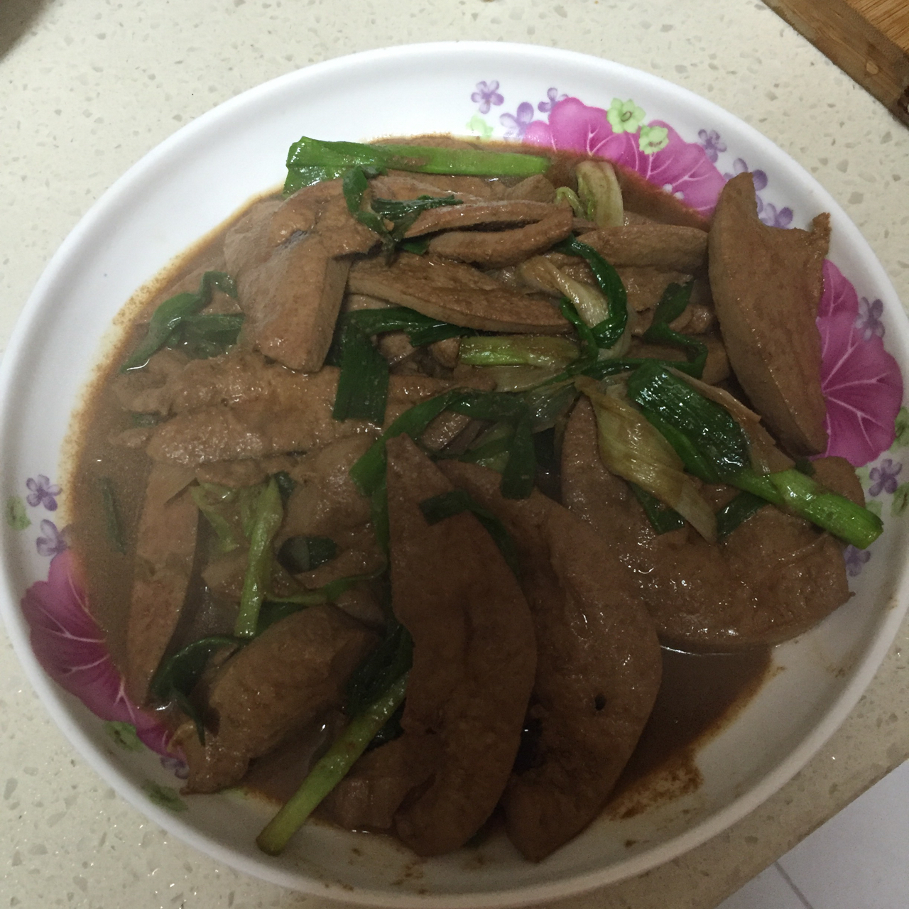 jessica-2000做的大蒜炒猪肝