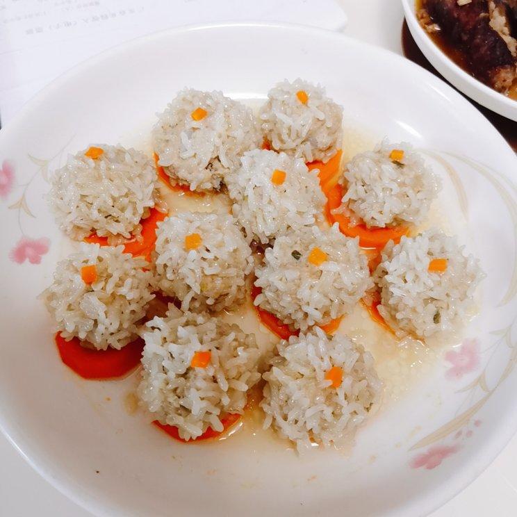 蒸糯米丸子
