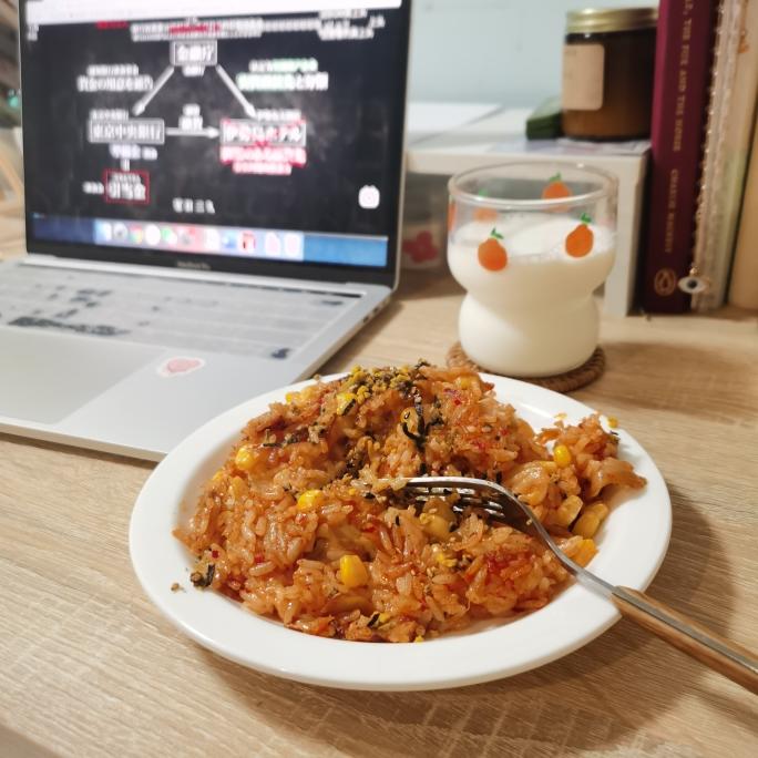 泡菜炒饭的做法