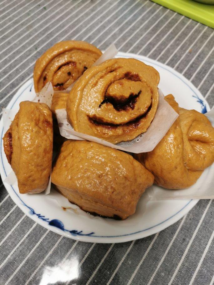 奶香红糖馒头