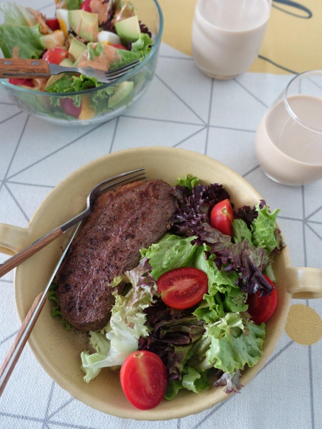 超简单牛排做法