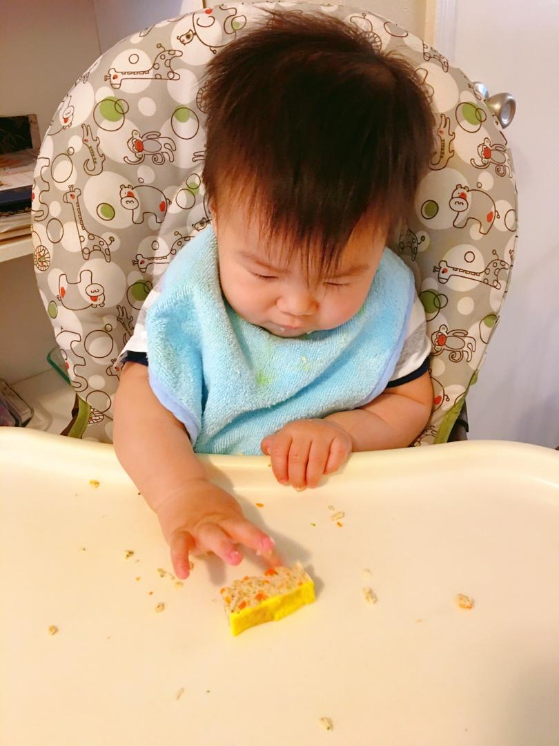 宝宝10个月辅食：妈妈都觉得好吃的虾仁蒸糕