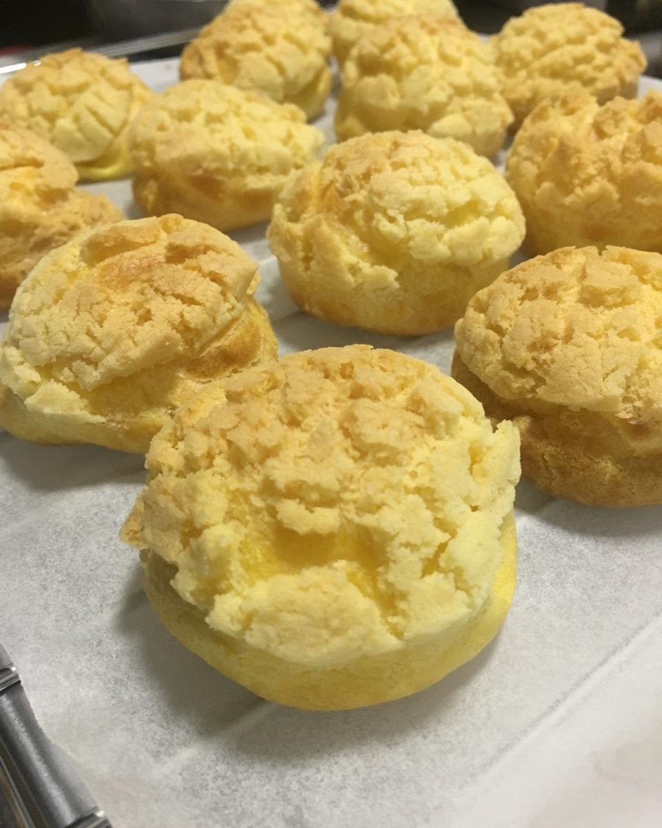 十分美味的酥皮泡芙