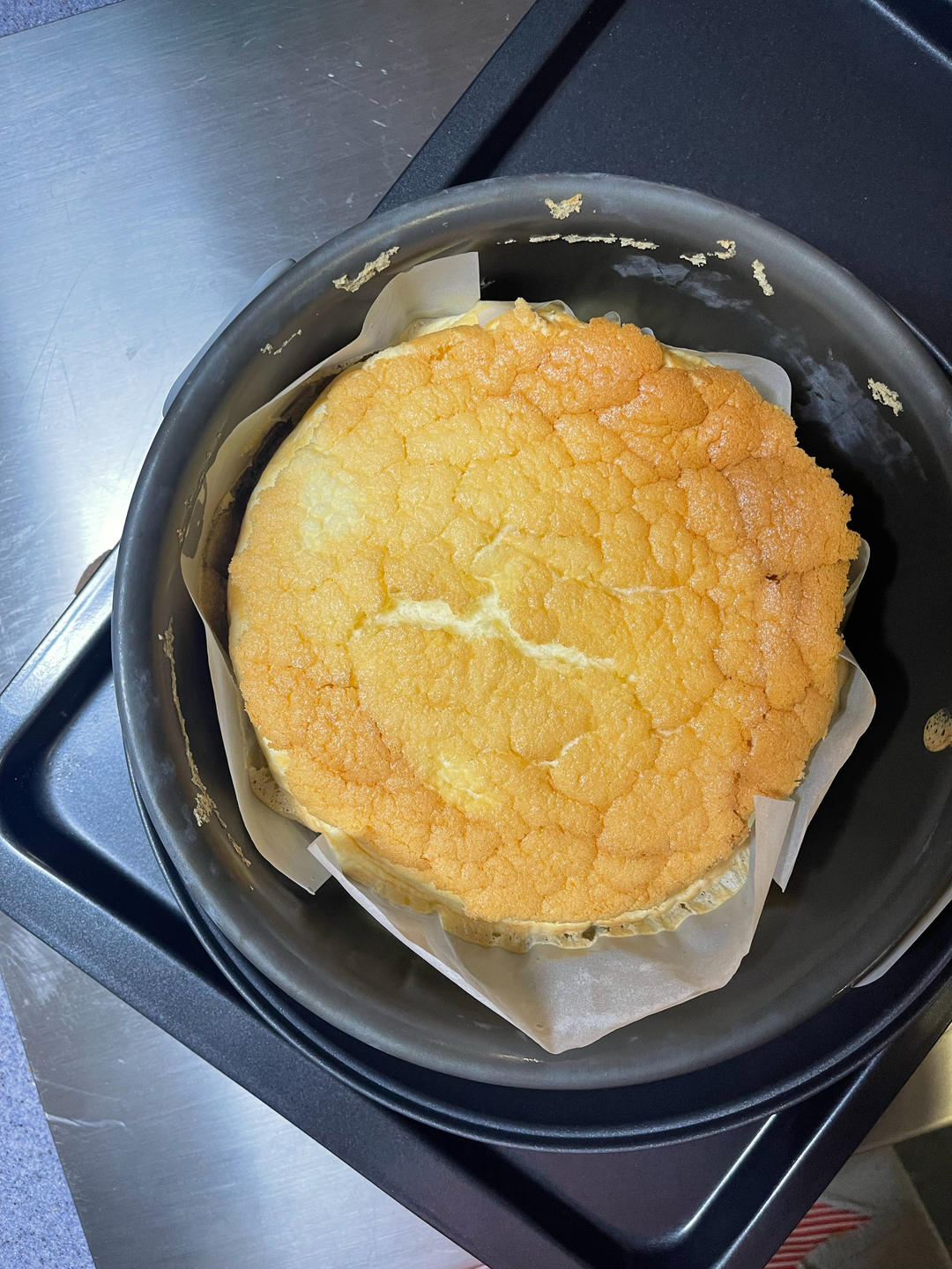 轻乳酪芝士蛋糕6寸#皮黑森林#