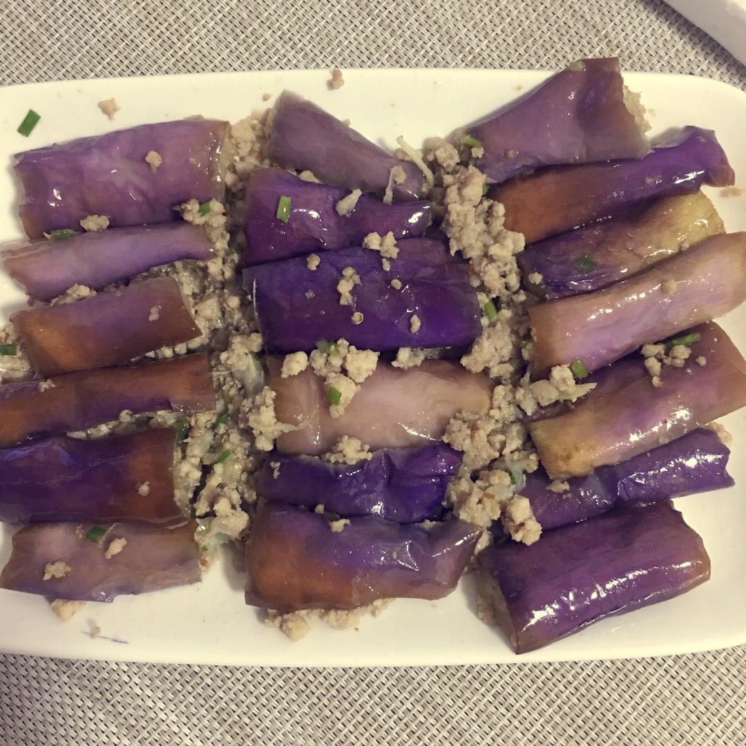 肉末茄子~梦幻般紫色