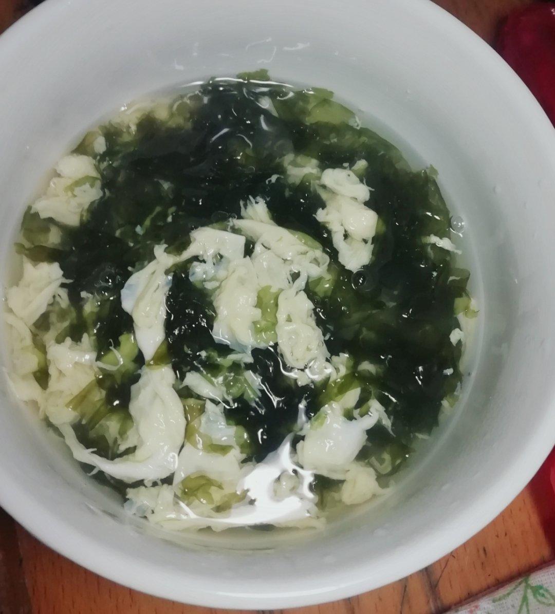 快手紫菜蛋花汤