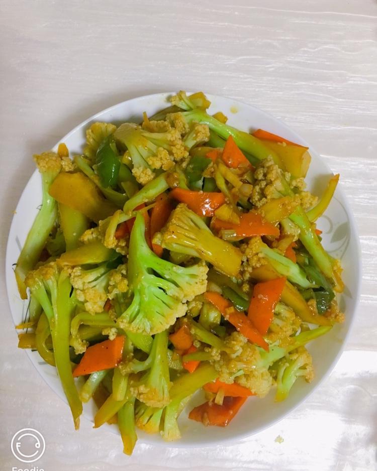 不用干锅的花菜(不舔碗算我输)
