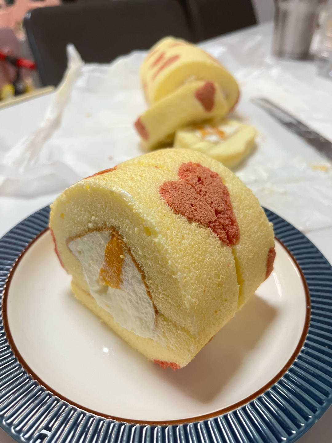 原味蛋糕卷㊙️不掉皮不开裂配方分享
