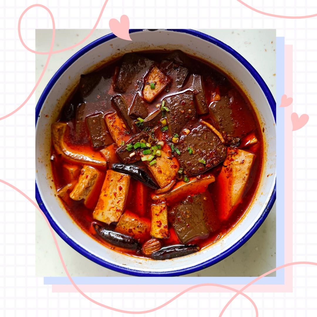 麻辣鸭血豆腐