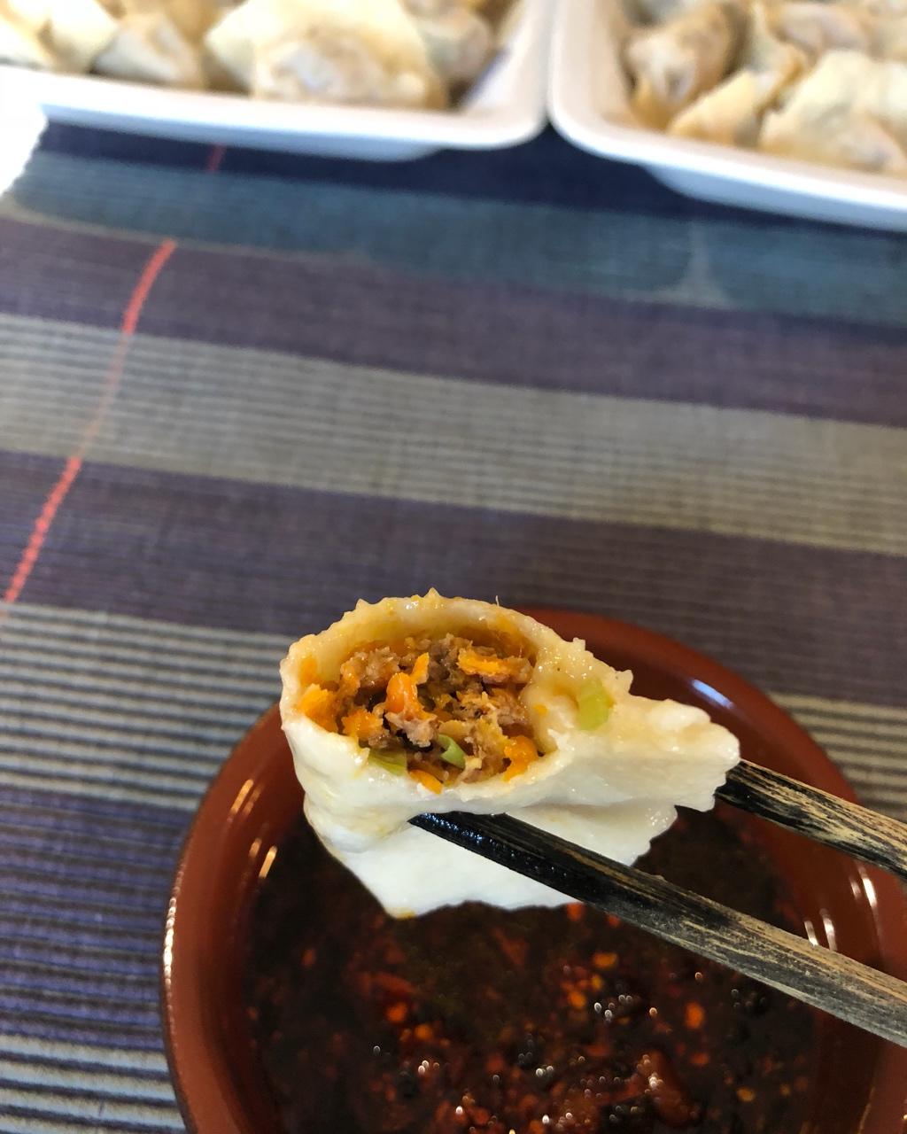 牛肉胡萝卜馅儿饺子