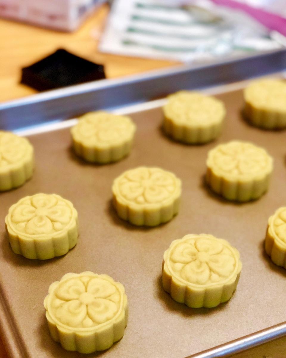 省时简易绿豆糕-免泡豆免过筛