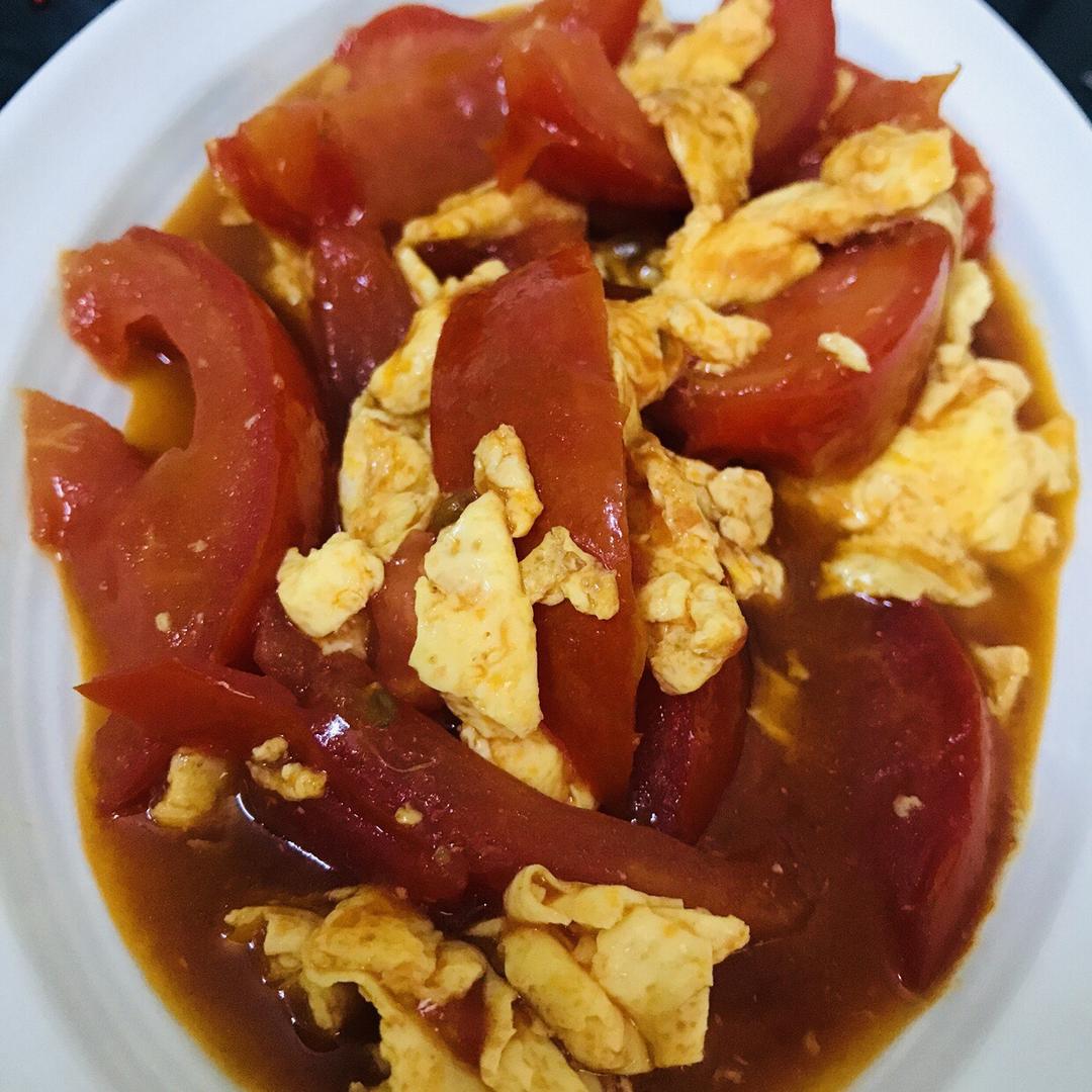 西红柿炒鸡蛋（嫩滑版）