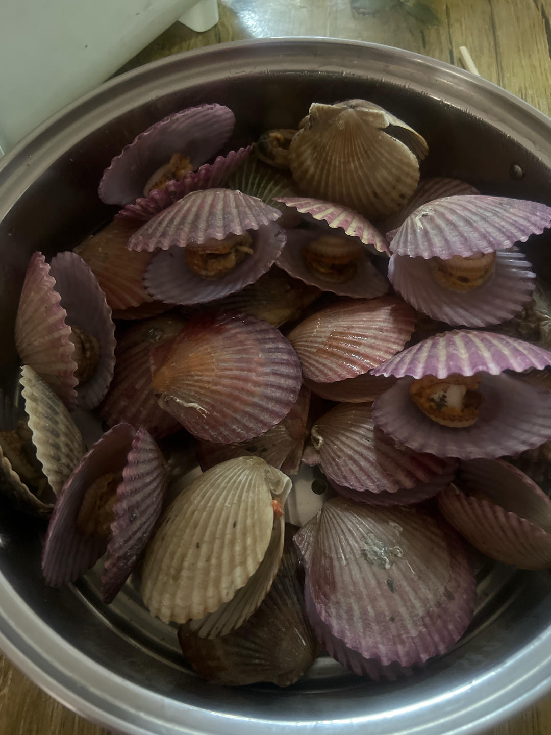 清蒸扇贝（海鲜大餐直播菜单）