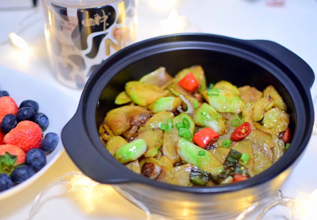 竹熏腊肉干锅儿菜【食材包操作说明】